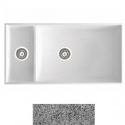 Мойка для кухни Marmorin Olwin 1,5k 87х45 см искусственный камень Magranit серый 525 503 003