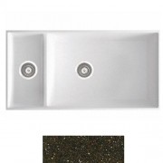 Мойка для кухни Marmorin Olwin 1,5k 87х45 см искусственный камень Magranit коричневый 525 503 004