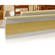 Плинтус для ковролина Salag 160 ПВХ бежевый  161049