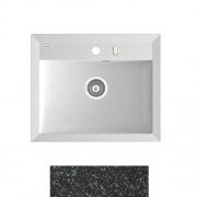 Мийка для кухні Marmorin Ivo 60х50 см штучний камінь Magranit чорний 718 103 002