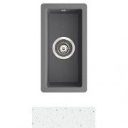 Мойка для кухни Marmorin Lando 0,5k 22х42 см искусственный камень Magranit белый 709 100 006