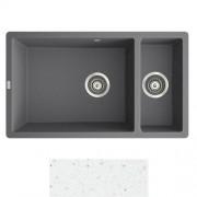 Мийка для кухні Marmorin Lando 1,5k 72х42 см штучний камінь Magranit білий 709 503 006