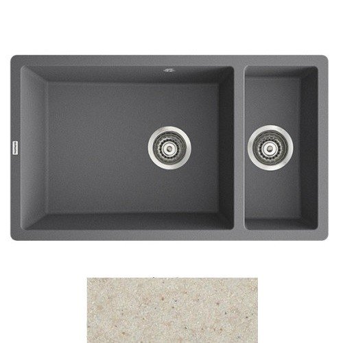 Мийка для кухні Marmorin Lando 1,5k 72х42 см штучний камінь Magranit пісочний 709 503 007