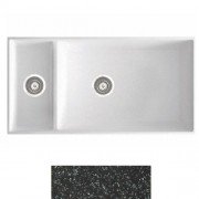 Мойка для кухни Marmorin Olwin 1,5k 87х45 см искусственный камень Magranit черный 525 503 002