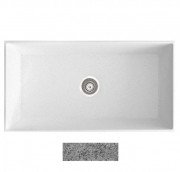 Мийка для кухні Marmorin Olwin 1k 87х45 см штучний камінь Magranit сірий 525 103 003