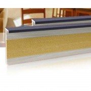 Плинтус для ковролина Salag 160 ПВХ синий 161053