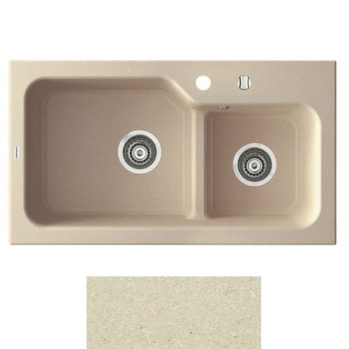 Мийка для кухні Marmorin Ako 2k 80х45 см штучний камінь Magranit сафарі 711 503 001