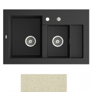 Мойка для кухни Marmorin Combo 1,5k 85х54 см искусственный камень Magranit сафари 713 503 001