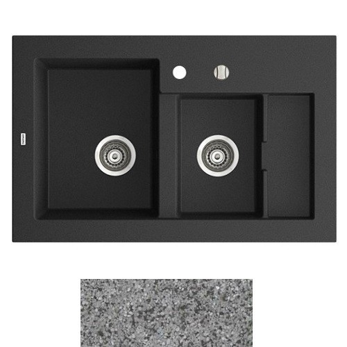 Мийка для кухні Marmorin Combo 1,5k 85х54 см штучний камінь Magranit сірий 713 503 003