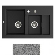 Мойка для кухни Marmorin Combo 1,5k 85х54 см искусственный камень Magranit серый 713 503 003