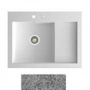Мойка для кухни Marmorin Nero 1k 0,50 80х61 см искусственный камень Magranit серый 714 113 003