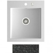 Мойка для кухни Marmorin Nero 1k 55х61 см искусственный камень Magranit черный 714 103 002