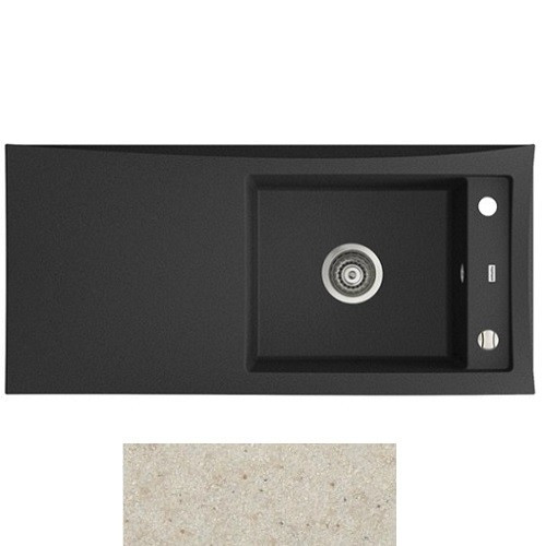 Мойка для кухни Marmorin Tessa 1k 10 95х45 см искусственный камень Magranit песочный 715 113 007