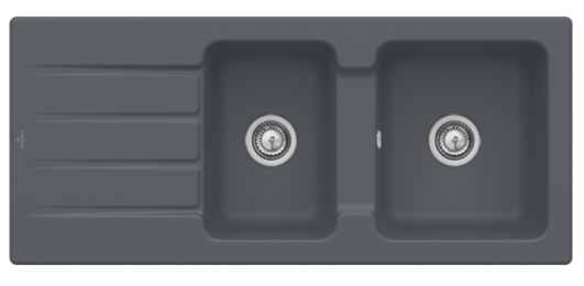 Мийка для кухні прямокутна Villeroy & Boch Architectura 80 графит 338001i4
