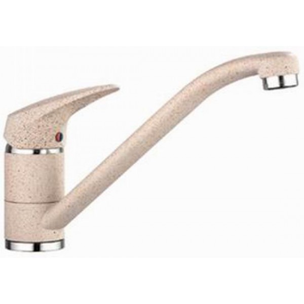 Смеситель для кухни Marmorin однорычажный песочный 7113
