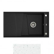 Мийка для кухні Marmorin Batea 1k 89х50 см штучний камінь Magranit білий 716 113 006