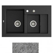 Мойка для кухни Marmorin Combo 1,5k 85х54 см искусственный камень Magranit серый 713 503 003