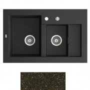 Мойка для кухни Marmorin Combo 1,5k 85х54 см искусственный камень Magranit коричневый 713 503 004