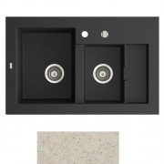 Мойка для кухни Marmorin Combo 1,5k 85х54 см искусственный камень Magranit песочный 713 503 007