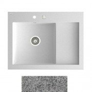 Мойка для кухни Marmorin Nero 1k 0,50 80х61 см искусственный камень Magranit серый 714 113 003