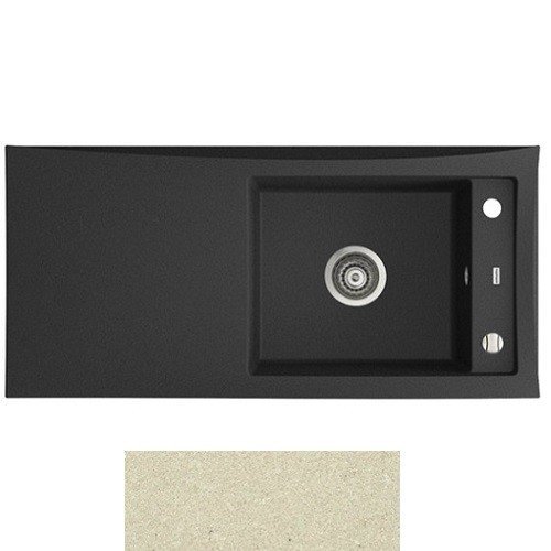 Мийка для кухні Marmorin Tessa 1k 10 95х45 см штучний камінь Magranit сафарі 715 113 001