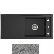 Мийка для кухні Marmorin Tessa 1k 10 95х45 см штучний камінь Magranit сірий 715 113 003