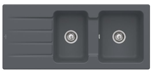 Мойка для кухни прямоугольная Villeroy & Boch Architectura 80 графит 338001i4
