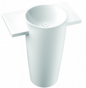 Раковина для ванной Marmorin Febe 90х36 см напольная литой камень белый 460 090 020 xx x