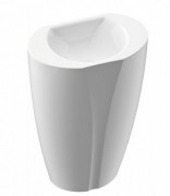 Раковина для ванной Marmorin Selia 55х34,8 см напольная литой камень белый 719 055 020 xx x