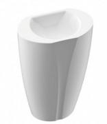 Раковина для ванной Marmorin Selia 55х34,8 см напольная литой камень белый 719 055 020 xx x