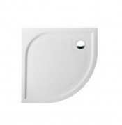 Душовий піддон Marmorin Otero 80х80 см штучний камінь білий 285 080 2xx