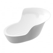 Ванна из искусственного камня Marmorin Jena 190х115,5 см отдельностоящая белый P 540 188 020 010