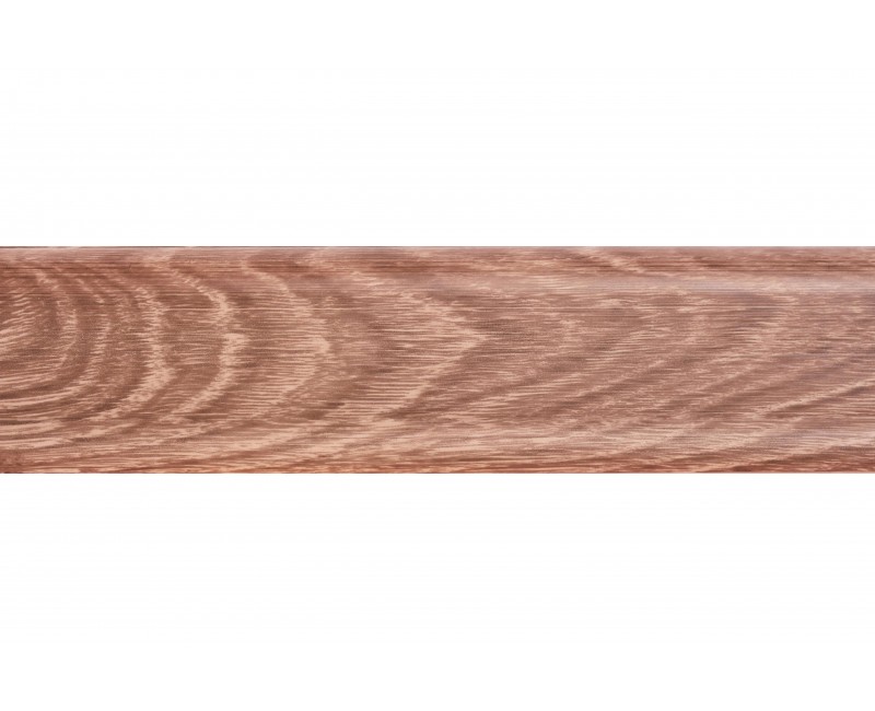 Плінтус San Decor Comfort з кабель каналом ПВХ зермат 214