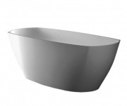 Ванна з штучного каменю Marmorin Isar 175х78 см окремостояча білий P 599 170 020 010