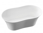 Ванна из искусственного камня Marmorin Cascada 153,3х88,7 см отдельностоящая белый P 724 154 020 010