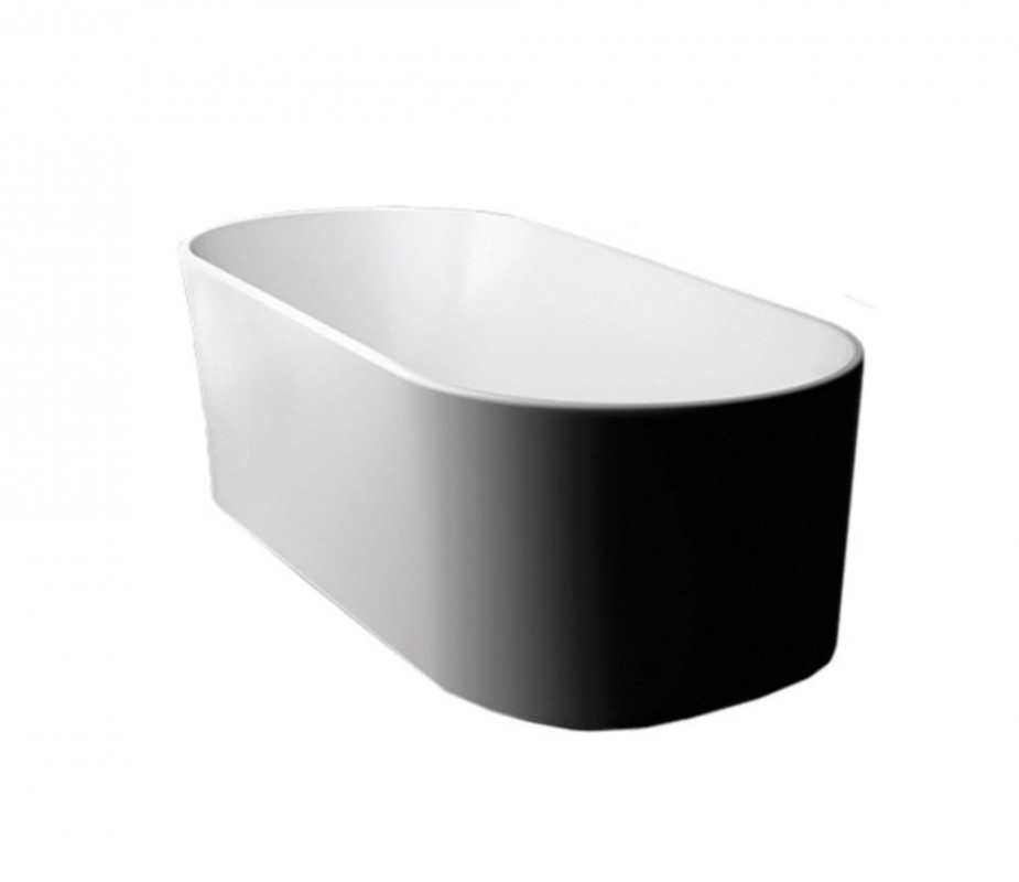 Ванна з штучного каменю Marmorin Wega 169х68,5 см окремостояча білий P 515 170 020 010