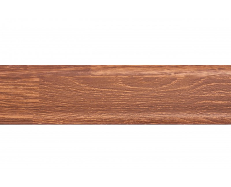 Плінтус San Decor Comfort з кабель каналом ПВХ дуб паркетний 223