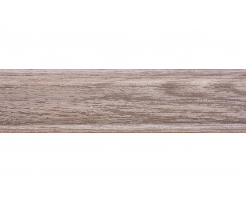 Плінтус San Decor Comfort з кабель каналом ПВХ дуб фінлей 232