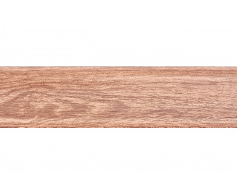 Плінтус San Decor Comfort з кабель каналом ПВХ дуб світлий 295