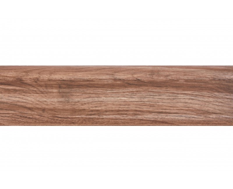 Плинтус San Decor Comfort с кабель каналом ПВХ натур серый 293