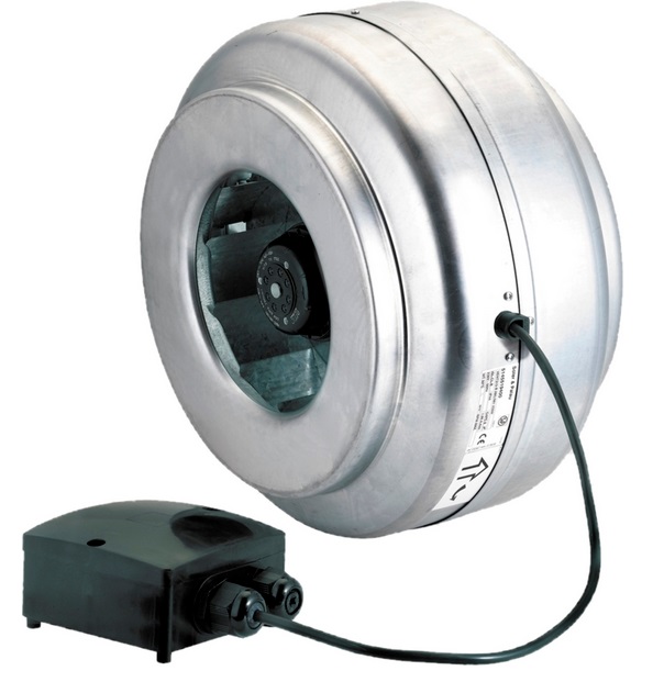 Промисловий вентилятор Soler&Palau Vent-315L круглий канальний сталь 5145506100