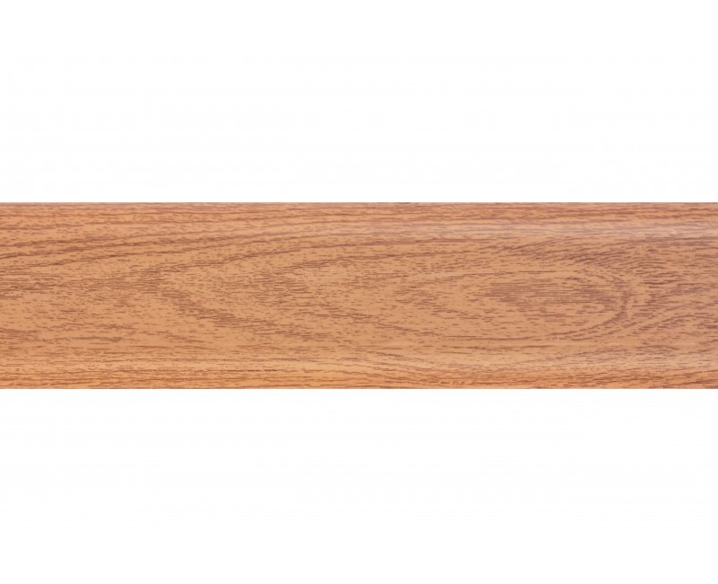 Плінтус San Decor з двох частин ПВХ дуб дошка медовий 102