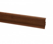 Плинтус San Decor из двух частей ПВХ дуб колониальный 118