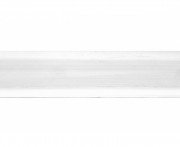 Плінтус San Decor з двох частин ПВХ білий 119