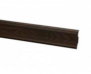 Плинтус San Decor из двух частей ПВХ венге моколо 106
