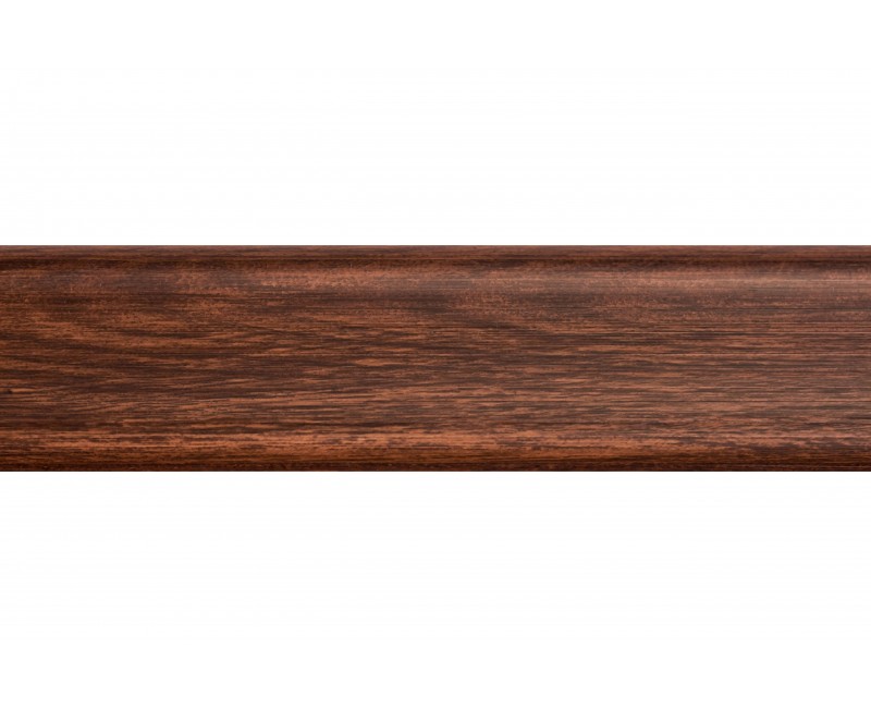 Плінтус San Decor з двох частин ПВХ дуб кенія 127