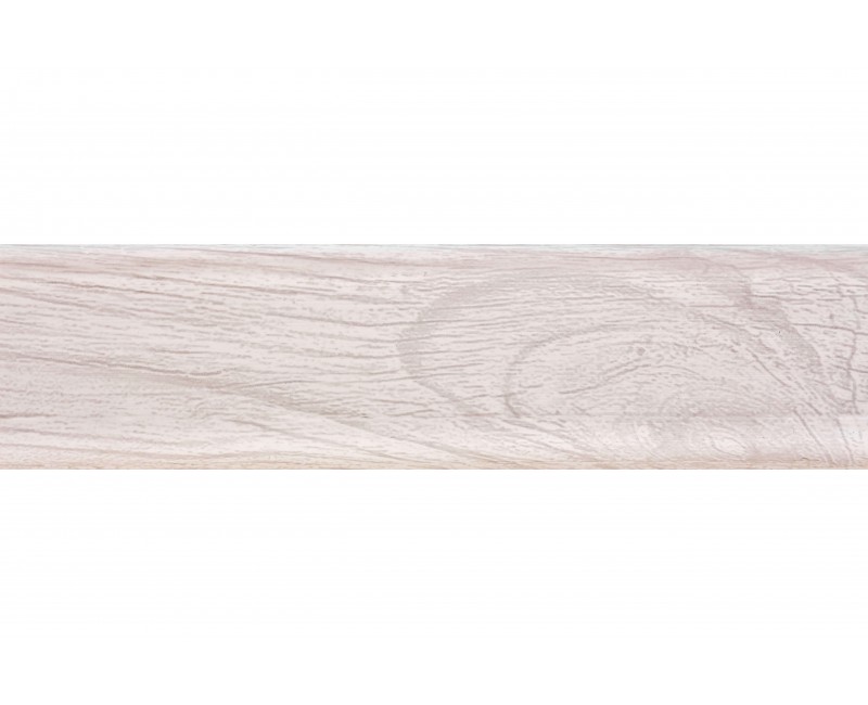 Плінтус San Decor з двох частин ПВХ ясен світлий 121