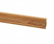 Плинтус San Decor из двух частей ПВХ дуб старфорд 131