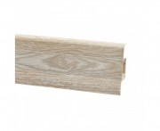 Плінтус San Decor Elegance з кабель каналом ПВХ торіно 799