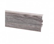 Плінтус San Decor Elegance з кабель каналом ПВХ дуб фінлей 732